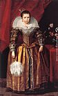 Cornelis De Vos Portrait of a Girl at the Age of 10 painting